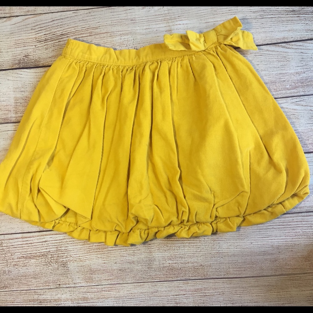 Girls corduroy bubble skirt